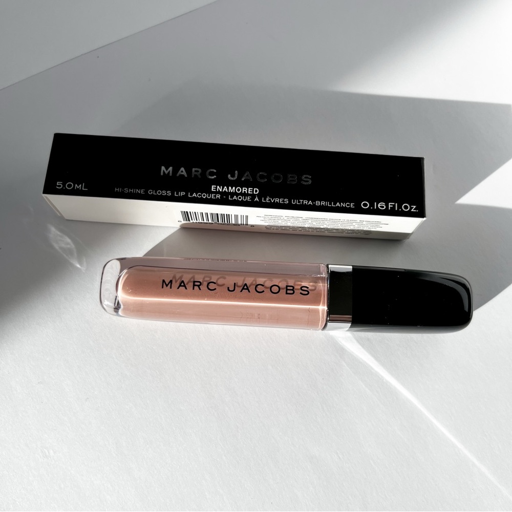 Marc Jacobs Beauty Enamored Hi-Shine Lip Lacquer Sugar Sugar NEW